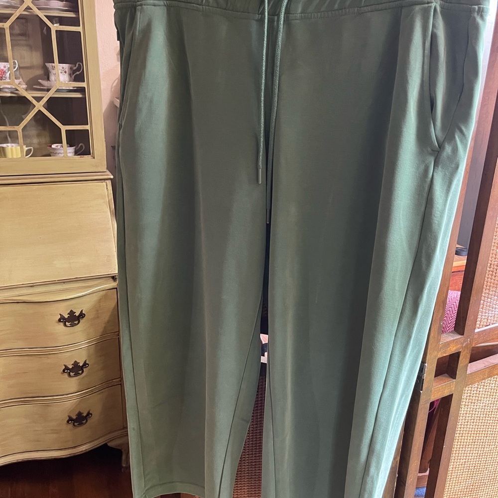 Athleta Women’s Green Ankle Length Cropped Pants